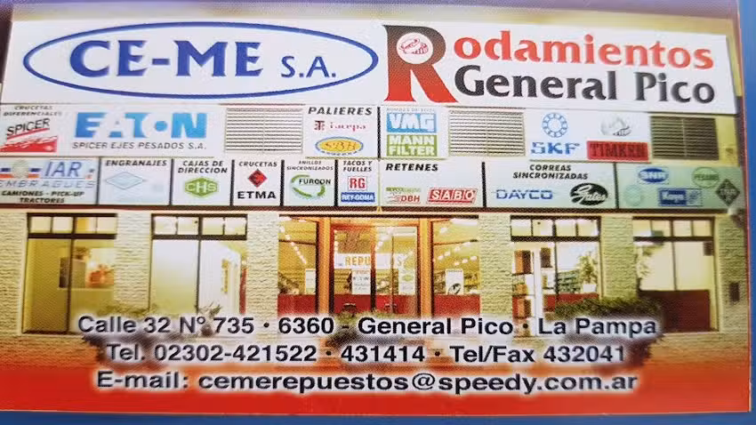 Ce – Me Sa Rodamientos Gral Pico