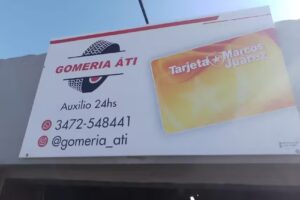 Gomería ÁTI. Las 24hs