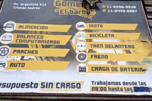 Gomería ‘El Barba’