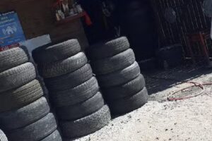 Gomería el gauchito Gil