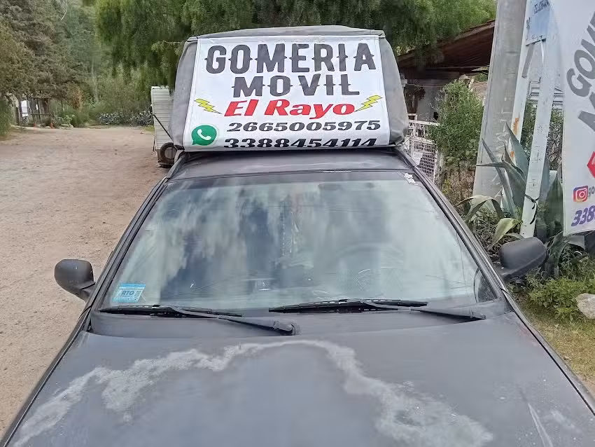 GOMERIA. Gomería MÓVIL EL. RAYO