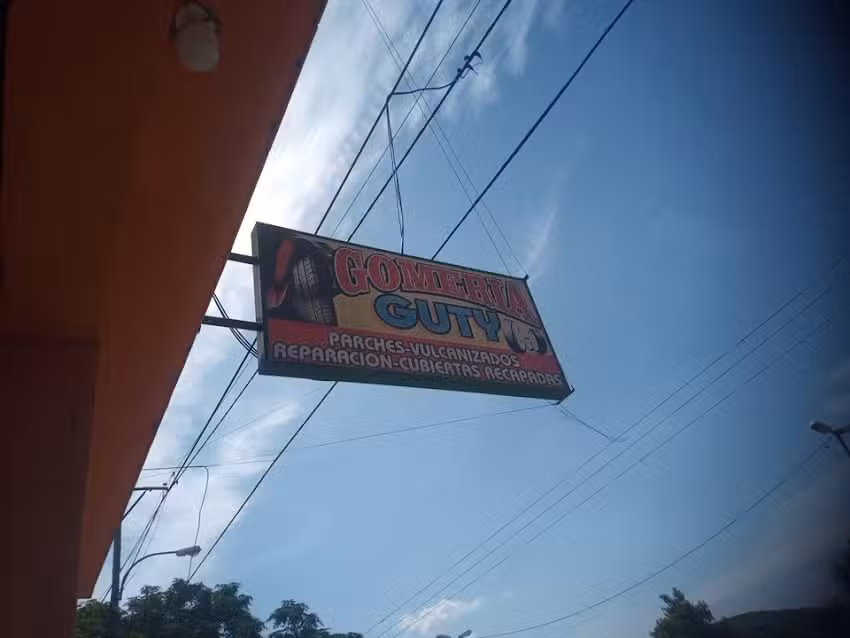 Gomería guty