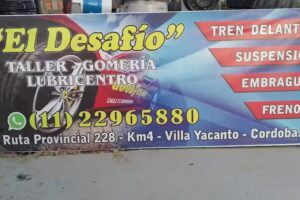 Gomería lubricentro «El Desafio»