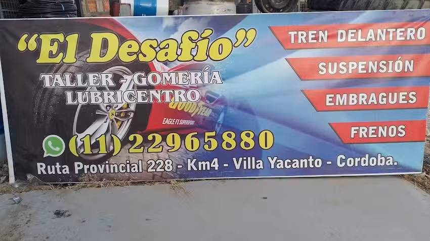 Gomería lubricentro «El Desafio»