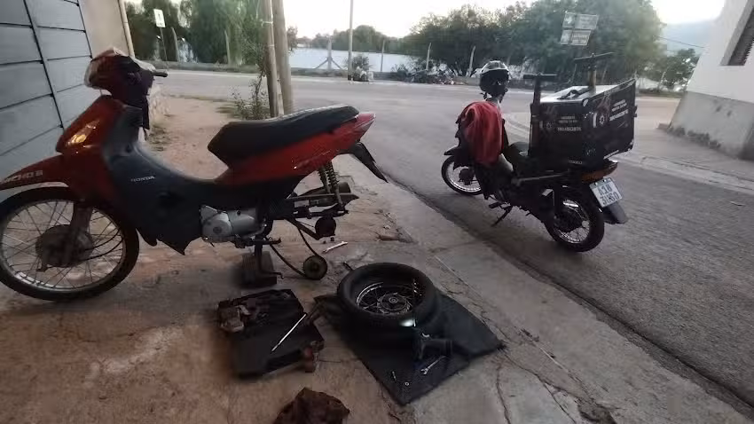 Gomería móvil 24 hs