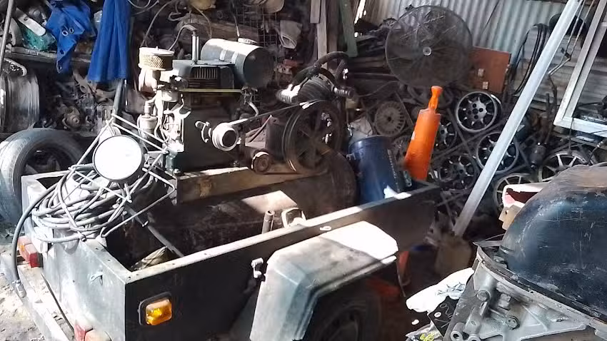 Gomería móvil para camiones
