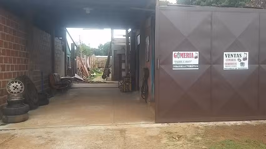 Gomeria. Padre e hijo