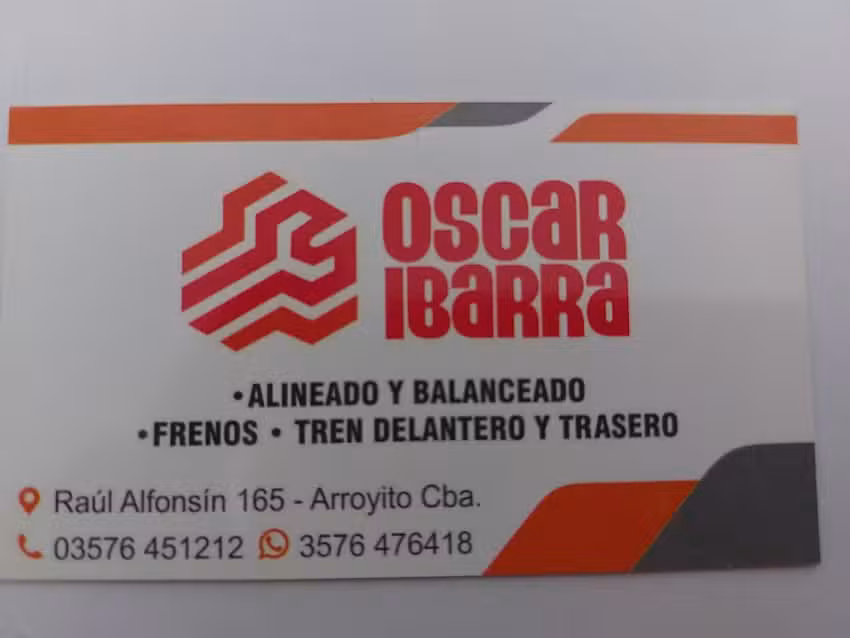 OSCAR IBARRA (TALLER DE ALINEADO Y BALANCEADO)