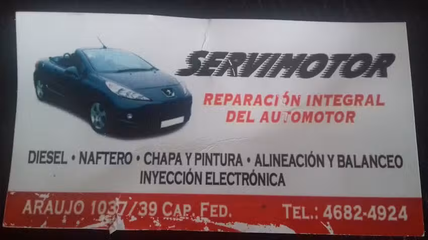 Servimotor – Mecanica En Gral E Inyeccion Elect
