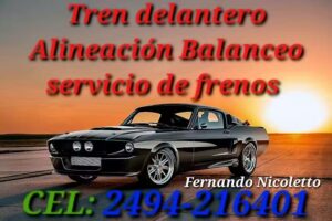 Taller de Tren delantero Alineación Balanceo Servicio de frenos