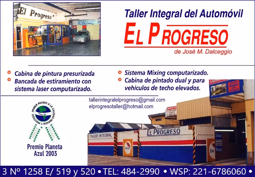 taller integral EL PROGRESO