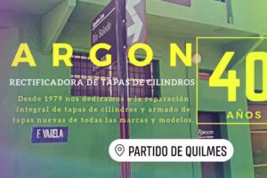 Tapas de Cilindros Argon