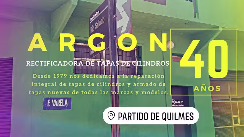 Tapas de Cilindros Argon